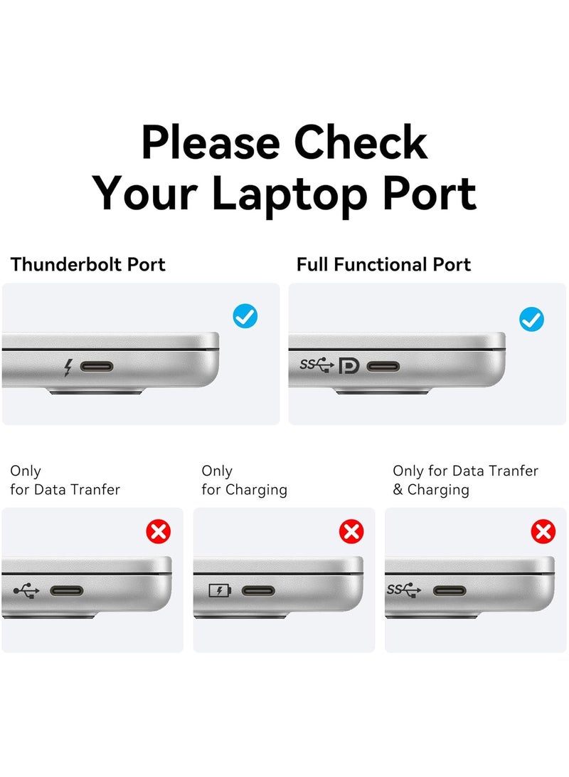 SMART SOURCE USB-C to HDMI Cable 4K 60Hz (2 Meter) – Premium Type-C to HDMI Adapter for MacBook, iPad, Samsung, and Laptops – High-Speed UHD Video & Audio – Supported Mirror Extended Mode, Grey/Black - Image 2